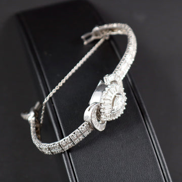 Longines Secret Cocktail watch Art Deco – Platinum and diamonds