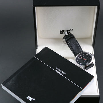Montblanc Timewalker 7285 automatic in stainless steel – Full Set