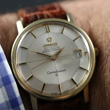 Omega Constellation Pie Pan Ref 168010 - SS and gold with Cal. 564 from 1967 - Serviced