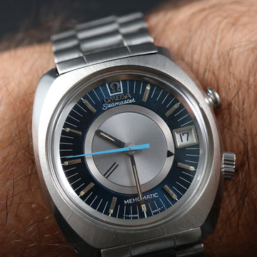Omega Memomatic -Ref 166.072 – With alarm - Cal Omega 980 - 1971