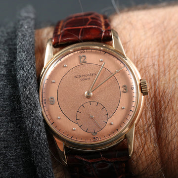 Patek Philippe Calatrava 1569/1 – 18K Rose gold – Cal 12-120 – 1944 – Full set