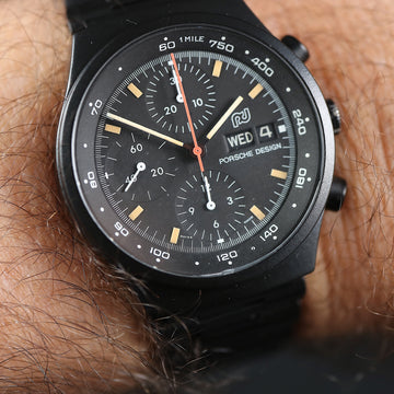Porsche Design Orfina chronograph 1 7176 S Top Gun – 1 Mile – Valjoux 7750 – Serviced