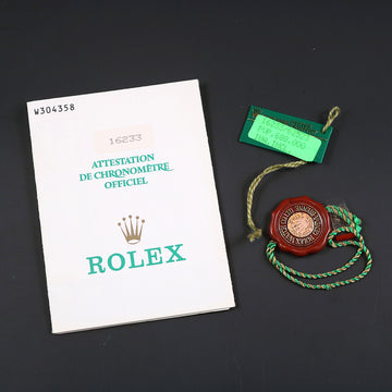 Rolex Oyster Perpetual Datejust SS and gold – Ref 16233 – 1995 – Full Set