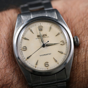 Rolex Oyster Perpetual Ref 6352 – Pre Explorer – REDONE dial with caliber A260 from 1954