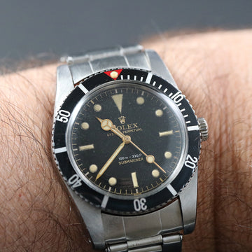 Rolex Oyster Perpetual Iconic Submariner 6536 from 1956 with 100 meters first and caliber 1030
