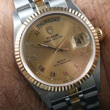 Tudor Prince Date Day – Ref 76213- 2 tone – Full Set - Mint