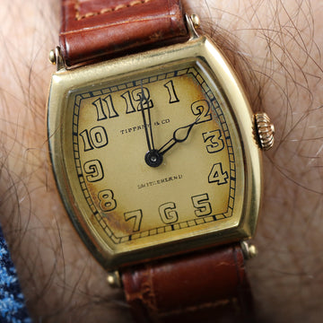 Tiffany Agassiz vintage watch – 18K YG – 1920’s