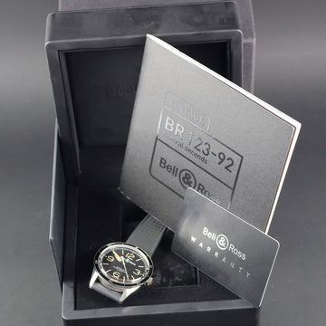 Bell & Ross BR-123-92-SP – SS – Cal SW300-1 – 1994 – Full Set