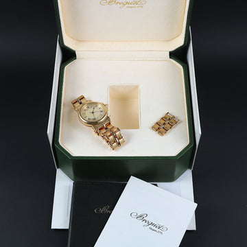 Breguet Ref 3400 – Horloger de la Marine in 18K yellow gold – 35.5mm – Full Set