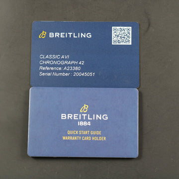 Breilting Classic AVI – Chronograph 42 – Ref A23380 – Full Set – Mint
