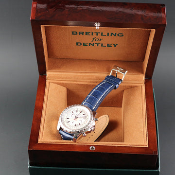 Breitling Bentley Motors – Ref J25363– 18K White Gold – LE 02/25 – Cal 25B – Full Set