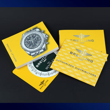 Breitling Bentley Motors – Ref L25362– .950 Platinum – LE 6/25 – Cal 25B