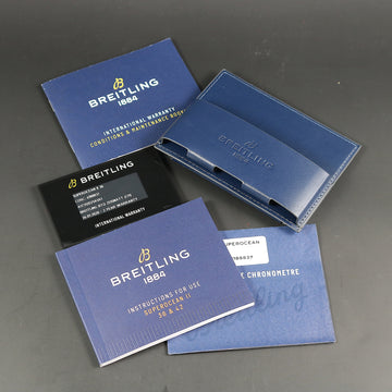 Breitling Superocean II - Ref A17312D – BTQ Zermatt -Cal 17 – Full Set