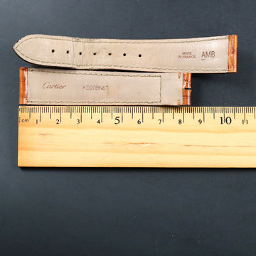 Cartier Clasp 18K RG – Come with Cartier brown strap - 16mm
