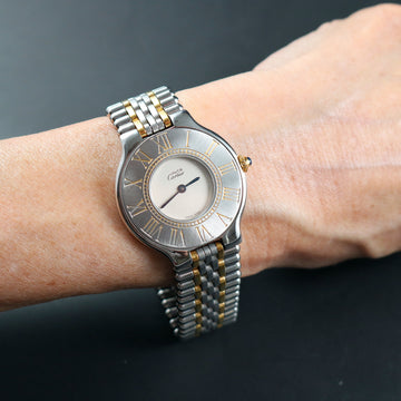 Cartier Must de Cartier 21 in stainless steel and gold - quartz movt – 31mm