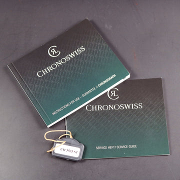 ChronoSwiss TimeMaster Big Date – Ref CH3533 ST in SS with caliber C351 – FULL SET