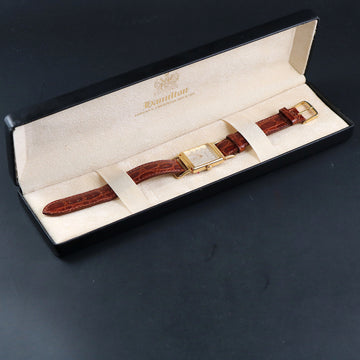 Hamilton tank NOS – Ref 6272 - Gold filled – Quartz – 1990’s
