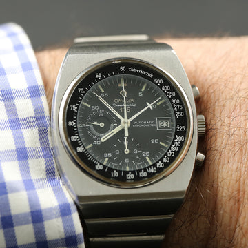 Omega 125 Speedmaster automatic chronograph reference 378.0801 - 1977 with caliber 1041