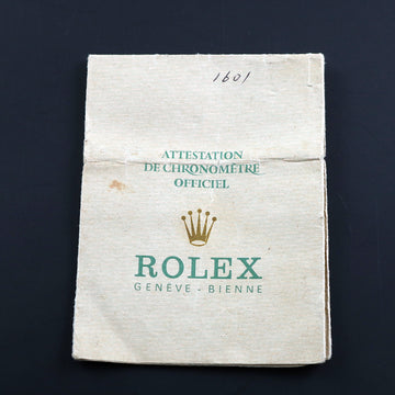 Rolex Oyster Perpetual Datejust 1601 – White dial - Cal 1570 – SS -1974
