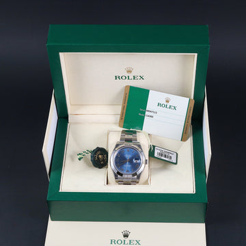 Rolex Oyster Perpetual Datejust 123600 blue dial – SS – 41mm - Cal 3235 – 2023