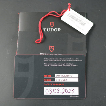 Tudor Heritage Black Bay - Ref 7941A1A0RU in SS - Cal M5602-U – Full Set