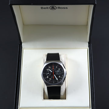 Bell & Ross 300-S Space 3 Chrono – SS – Valjoux 7750 – 41mm - Serviced