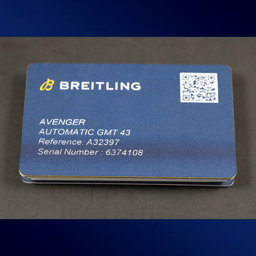 Breitling Avenger GMT – Ref A32397 – SS with Caliber 32 – Full Set