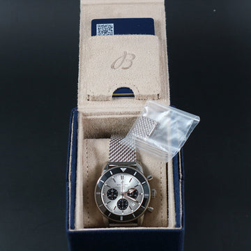 Breitling Superocean Heritage 44 Chronograph – Ref AB0162 – SS – Cal B01– Full Set – Warranty until 2030
