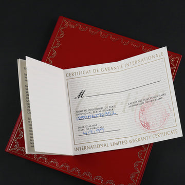 Cartier Panthere with ref 1280 – 18K YG – 1 owner - paper