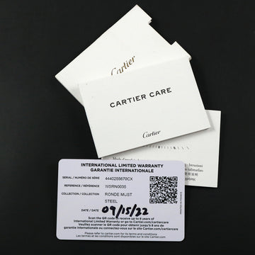 Cartier Ronde Must – Ref WSRN0035 – Automatic – 40mm – Full Set
