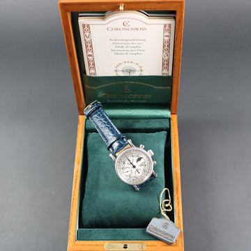 ChronoSwiss Lunar Chronograph with Ref CH7523L – Full set
