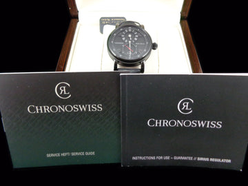 ChronoSwiss Sirius Fly Regulator - Brand New – Ref 1245.3 in SS with caliber C122 – FULL SET