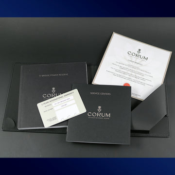 Corum TI Bridge – Ref 05.0073 – Titanium - Full Set