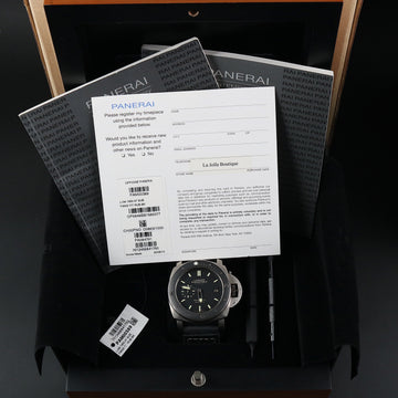 Panerai Submersible Amagnetic – PAM 00389 - Titanium – LE 863/1000 - 47mm – 2013 – Full Set
