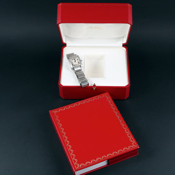Cartier Tank Francaise in SS – Ref 2465 – Quartz movt – Full Set