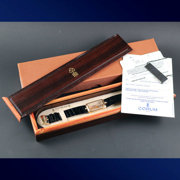 Corum Golden Bridge – 18K YG – Full Set
