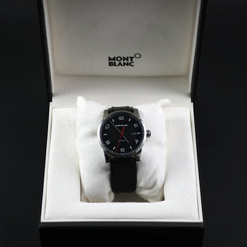 Montblanc Timewalker 7285 automatic in stainless steel – Full Set