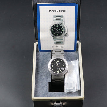 Muhle Glashutte Nautische Instrumente Nautic-Timer M1 41 23 SS -2004 – Full Set