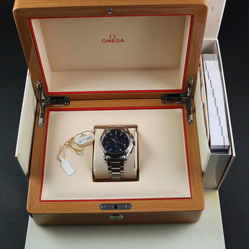 Omega Seamaster Aqua Terra GMT Co-Axial - Ref 21110435203001 – 03/2016 – Mint - Full set