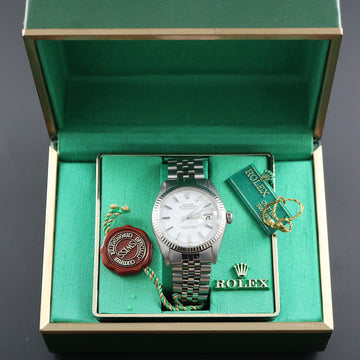 Rolex Oyster Perpetual Datejust 1601 – White dial - Cal 1570 – SS -1974