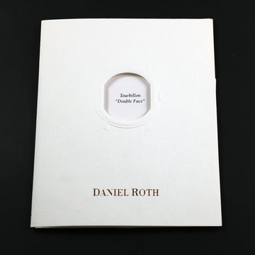 Daniel Roth Tourbillon Double Face with Ref C187 in white gold – Full Set