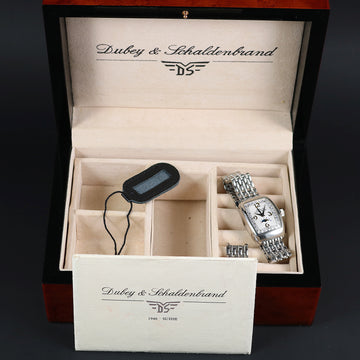 Lady Star LE 223/350 Dubey & Schaldenbrand in stainless steel with moon phase and calendar - Serviced