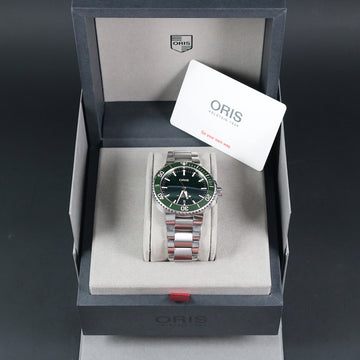 Oris Aquis – Ref 01 733 7730 4157 – SS – Oris 733 - Sellita SW200-1 – Full set - Mint