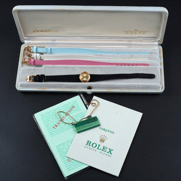 Rolex with Ref 2059 Orchid Cameleon in 18K YG - Cal 1400 – 1973 – Full Set