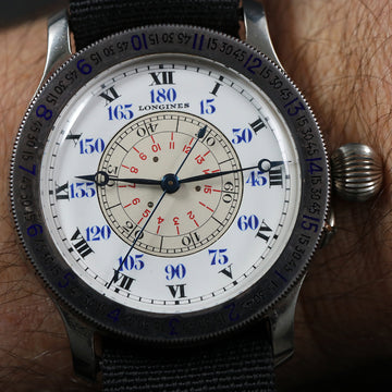 Longines Lindbergh Hour Angle – Ref 3210 - 1938 – Cal 18.69N - SS - Archive