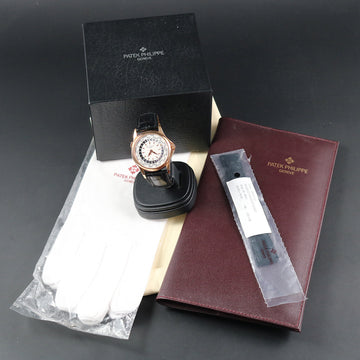 Patek Philippe World Time 5110R – NOS - 18K RG - Cal 240 HU – Full Set