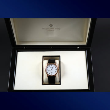Patek Philippe Calatrava 5119R-001 in 18K RG with Tiffany dial - Cal 215 – Full set