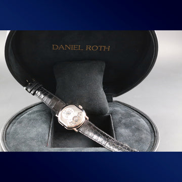 Daniel Roth Tourbillon Double Face with Ref C187 in white gold – Full Set