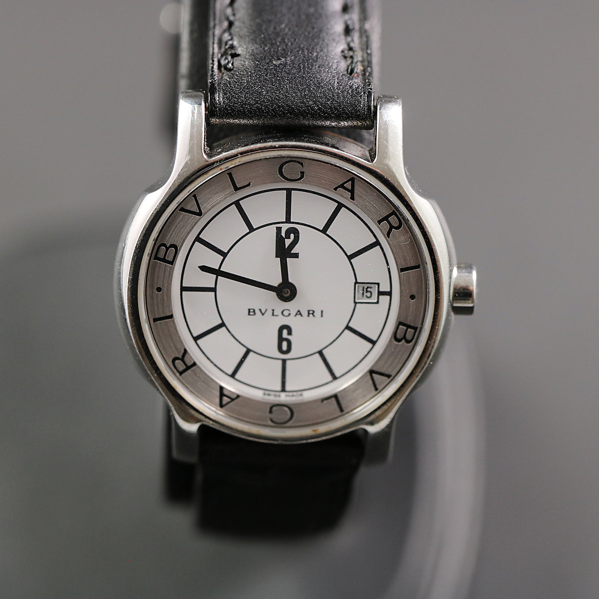 Bvlgari Solo Tempo Wrist Watch St29S #309395B77B Bulgari Solotempo ST29S ST29BSSD Stainless Steel Quartz main image 2