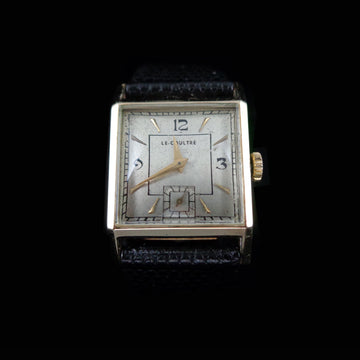 LeCoultre square in 14K solid yellow gold with movement 9 RO